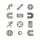 B体育官方网站Logo - 代表安全与竞技的盾牌与火焰组合图标